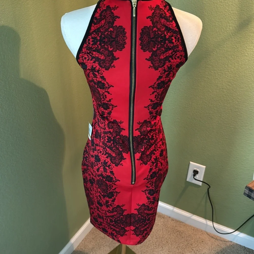 Red and Black Dress - Picture 4 of 6